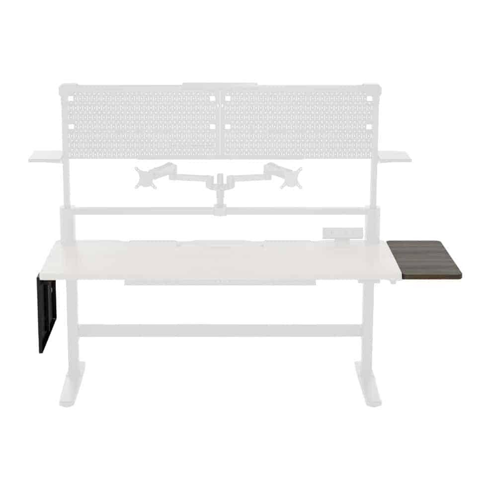 (image for) CORSAIR PLATFORM:6 Desk - Desk Extensions and Side Pegboards kit - Wood